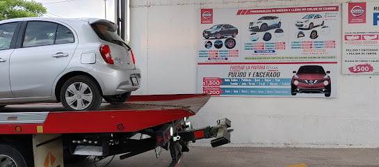 Taller de hojalateria y pintura Nissan Igualafoto 