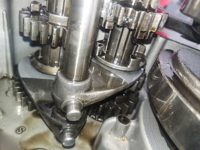 Mecánico de motosfoto 