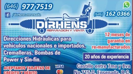 DIRHENS direcciones hidráulicas de ensenadafoto 