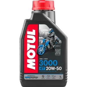 ¿Qué significa el 3000 en el aceite Motul?